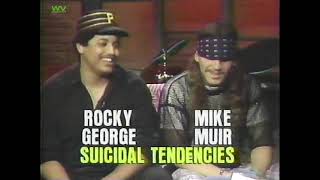 Suicidal Tendencies (Rocky George and Mike Muir) and on the Headbangers Ball (1989)