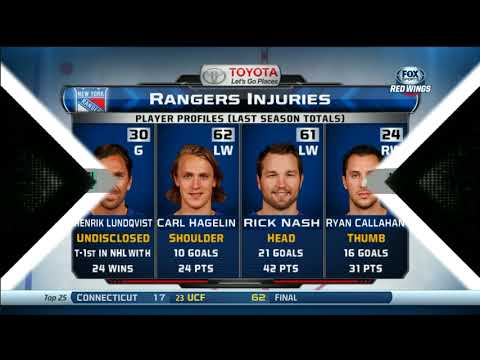 NHL   Oct.26/2013  New York Rangers - Detroit Red Wings