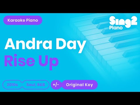 Rise Up Karaoke | Andra Day (Piano Karaoke)