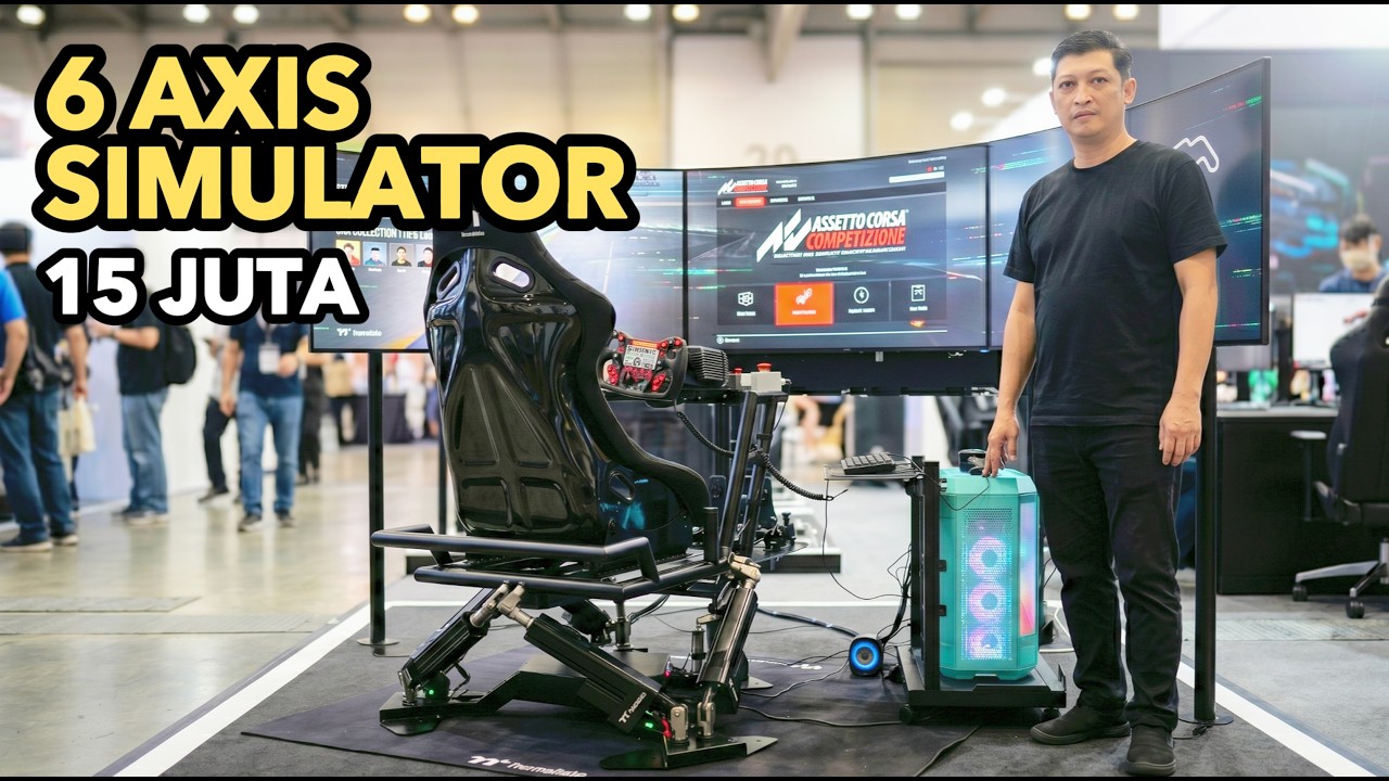 simulator Thermaltake ini bikin MELONGO !!!!  