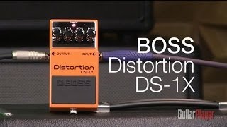 EXCLUSIVE: BOSS DS-1X Distortion
