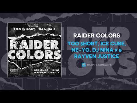 Too $hort, Ice Cube, Ne-Yo, DJ Nina 9 & Rayven Justice - Raider Colors (AUDIO)