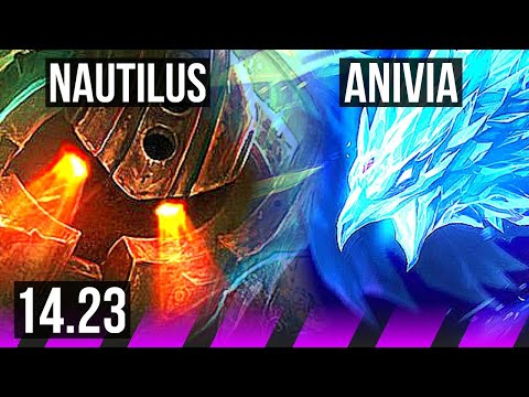 NAUTILUS & Draven vs ANIVIA & Smolder (SUP) | KR Master | 14.23