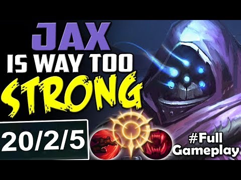 JAX IS WAY TOO STRONG | New Runes JAX vs RIVEN TOP | Season 8 Gameplay Playing With Fans