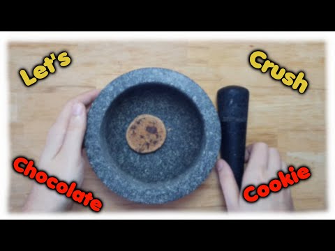 Let's Crush a Chocolate Cookie #38 | The Pestle Guy | ASMR