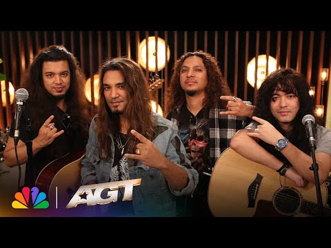Girish And The Chronicles Go Acoustic With A POWERFUL Original, “Loaded” | AGT Music Room