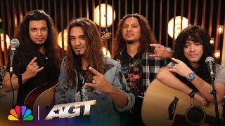 Girish And The Chronicles Go Acoustic With A POWERFUL Original, “Loaded” | AGT Music Room thumbnail