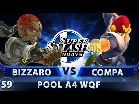 SSS 59 - Bizzaro Flame (Ganon) vs. Compa (Falcon) - SSBM Pool A4 WQF - Smash Melee