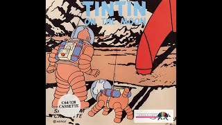 Commodore 64 Floppy Disk Loader Infogrames Tintin On The Moon 1989