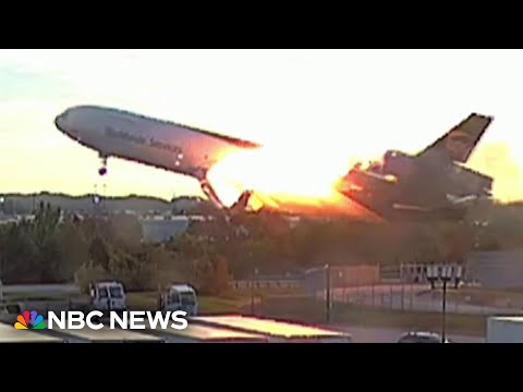 NTSB releases new images and preliminary report on UPS cargo plane crash