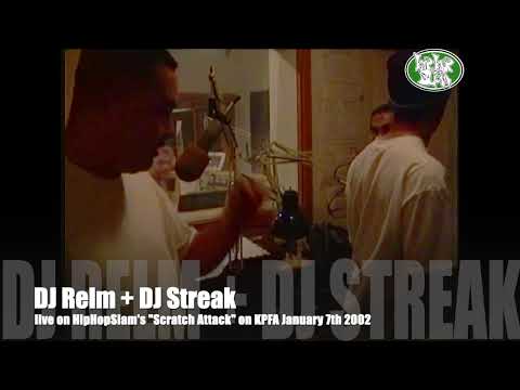 DJ Relm & DJ Streak - HipHopSlam's "Scratch Attack" KPFA Jan 7th 2002