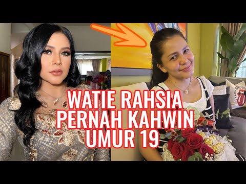 Terbongkar, Watie Pernah Kahwin Umur 19, Dituduh Punya Anak Haram! Abgnya Tampil Jawab!