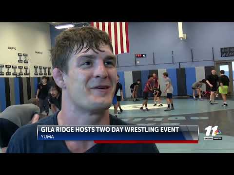 Zeke Moisey hosts wrestling event at Gila Ridge High School
