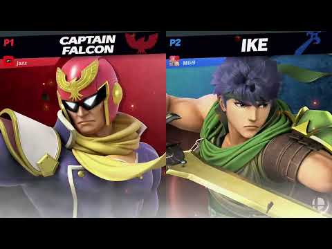 Ranking Bout Set: Jazz (Capt. Falcon, Marth) vs. Mik9 (Ike) - 6/12/2022