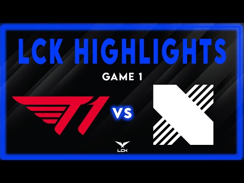 T1 vs DRX Highlights Game 1 | LCK Cup 2026 | T1 vs DRX