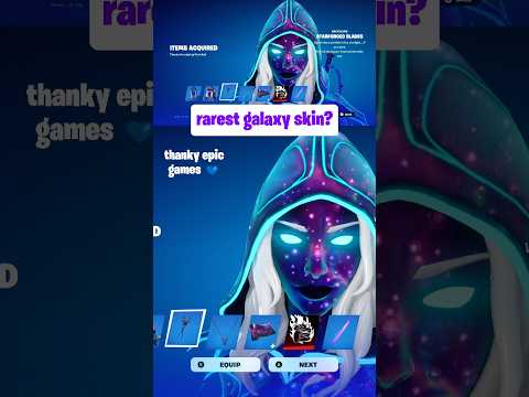 😱 Secret GALAXY skin You Don't Know About in Fortnite