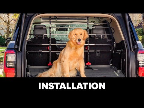 WeatherTech Pet Barrier: Installation