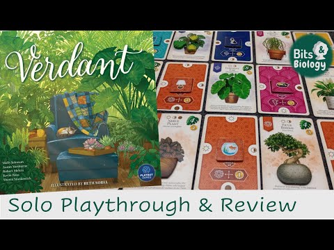 Verdant Solo Playthrough and Review | Bits & Biology