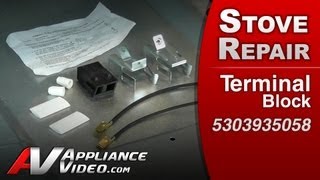 Electrolux Stove Repair - No Power - Terminal Block