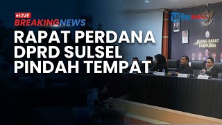 BREAKING NEWS: Rapat Paripurna DPRD Sulsel Pindah ke Kantor Bina Marga seusai Gedung Dibakar Massa