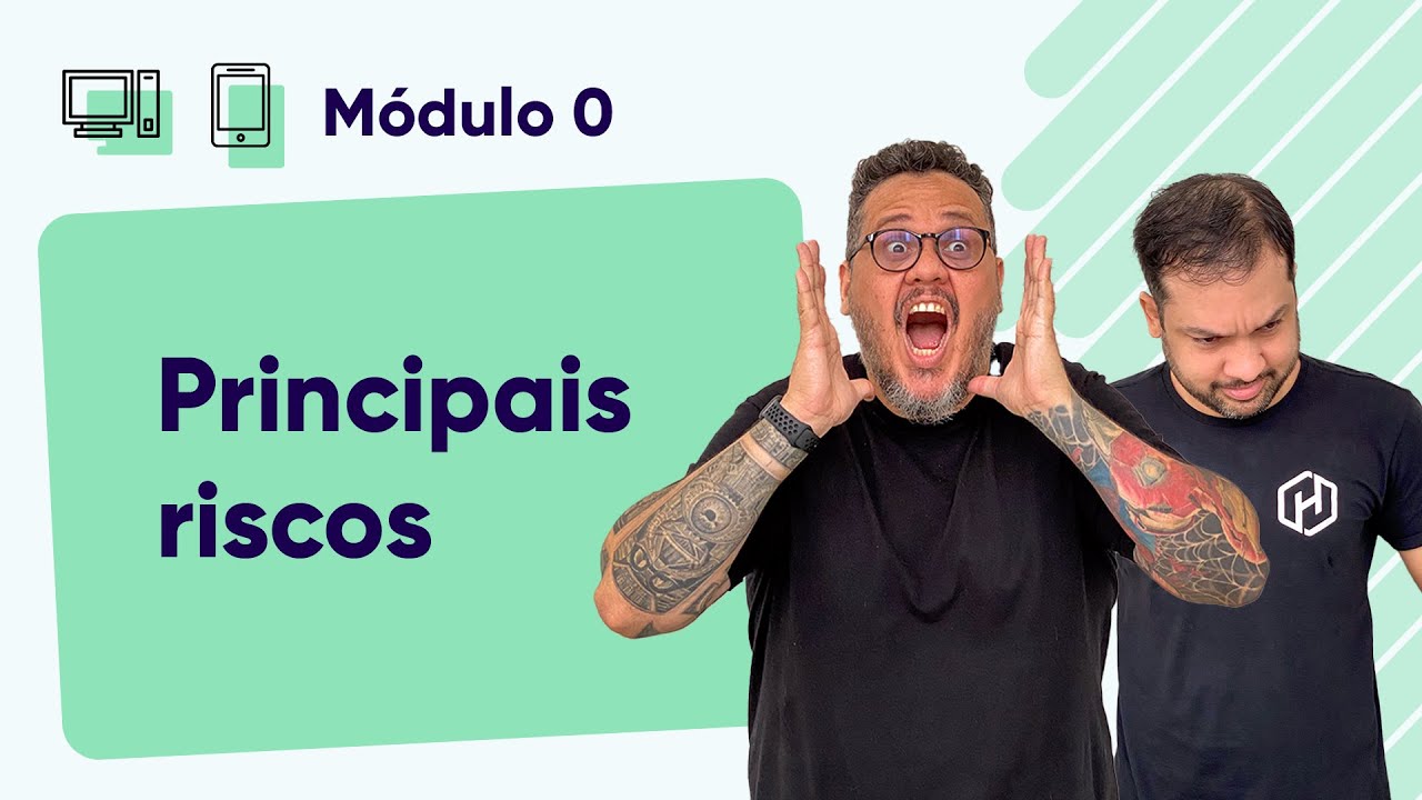 Principais Riscos - Computadores - @Curso em Vídeo Segurança da Informação - Módulo 0