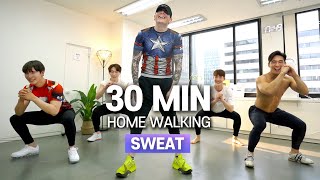 e9. The World of Home Walking(Feat. Dave)💦 | 미국인 데이브와 함께하는 30분 면역 증가 홈워킹!💦