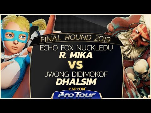 Echo Fox NuckleDu (R. Mika) vs JWong Didimokof (Dhalsim) - Final Round 2019 - Day 1 Pools - CPT 2019