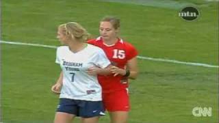 Meanest Soccer Player Elizabeth Lambert Attacks