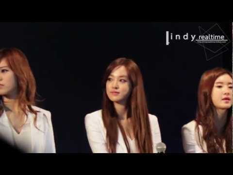 130223 After School Fanmeeting in Bangkok Press Conference [Juyeon Focus]