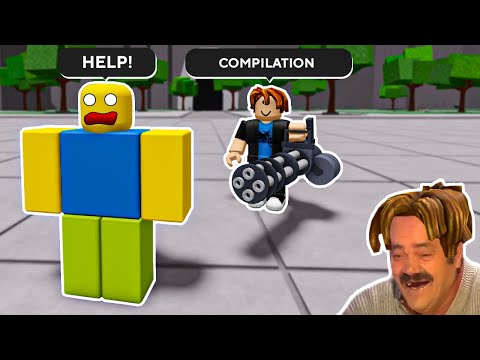 ROBLOX Strongest Battlegrounds Funny Moments (COMPILATION) #2