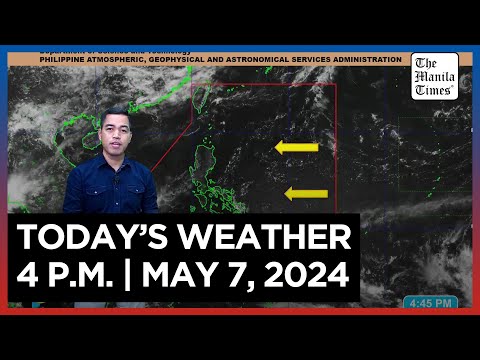 Today's Weather, 4 P.M. May 7, 2024