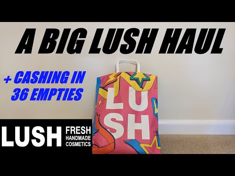 BIG LUSH HAUL AND CASHING IN 36 EMPTIES