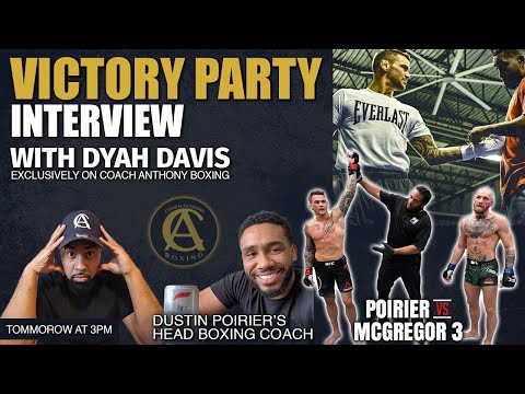 Victory Party Interview  With Dyah Davis! [ Conor Mcgregor vs Dustin Poirier 3 ]