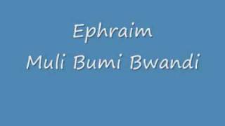 Ephraim Muli Bumi Bwandi