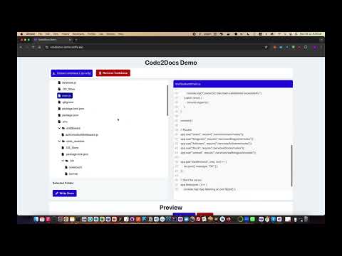 Code2Docs - Backdrop Build