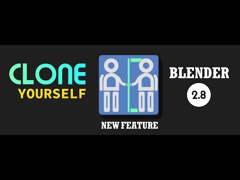 Blender 2.8 !!NEW!! Clone Brush 1!!11 April Fools'