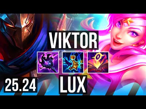 VIKTOR vs LUX (MID) | EUW Master | 25.24