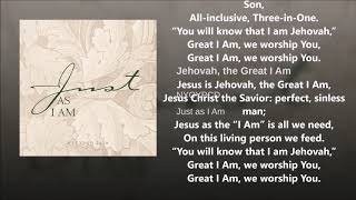 Jehovah, the Great I Am