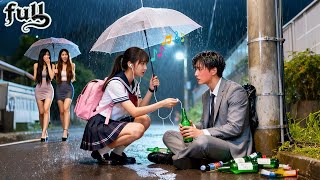 After Losing Mom, No One Care Lonely CEO Drank In Rain—Until Poor Student Sang To Cheer Him Up!Fell!