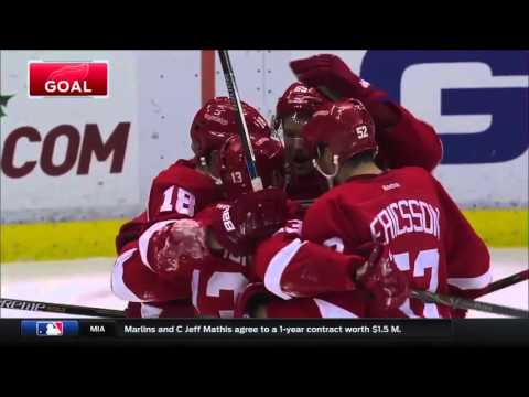 Canucks @ Red Wings Highlights 12/18/15
