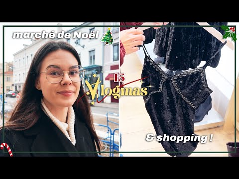 VLOGMAS 15 • Christmas market, shopping and last-minute gifts 🎄