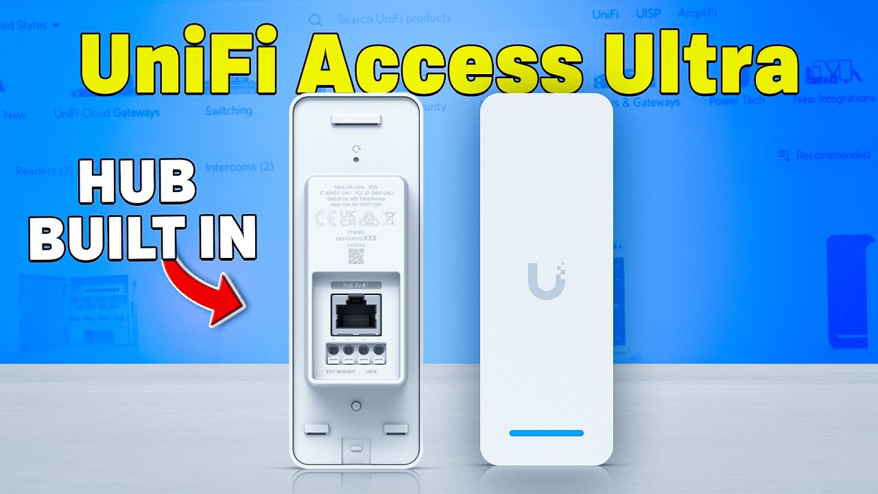UniFi New Access Ultra | Built in Hub! Is It Worth It?