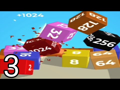 Chain Cube 2048 All Levels Android Gameplay Tutorial |