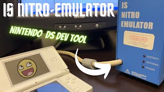Nintendo DS Dev Tool - Intelligent Systems NITRO-EMULATOR - HACK PATCH AND PLAY