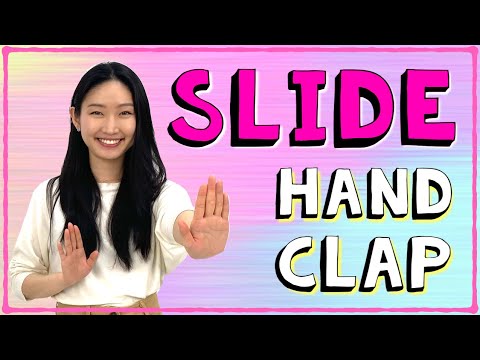 SLIDE - Super Simple Hand Clap :) | Fun Clapping Games  for 2 players 👏