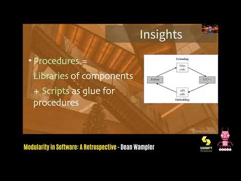 Modularity in Software: A Retrospective by Dean Wampler: Scala in the City Conference