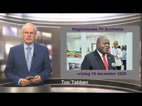 Regionieuws TV Suriname 19 december 2025 ►Bee: 600 betaalde geestelijken, politiek falen ► Jessurun