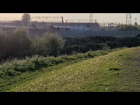 66100 (Armistice 100, 1918-2018) leaving Bescot this evening.