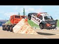 Crazy Police Chases #106 - BeamNG Drive Crashes