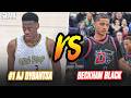 AJ Dybantsa Utah Prep Beckham Black Duncanville